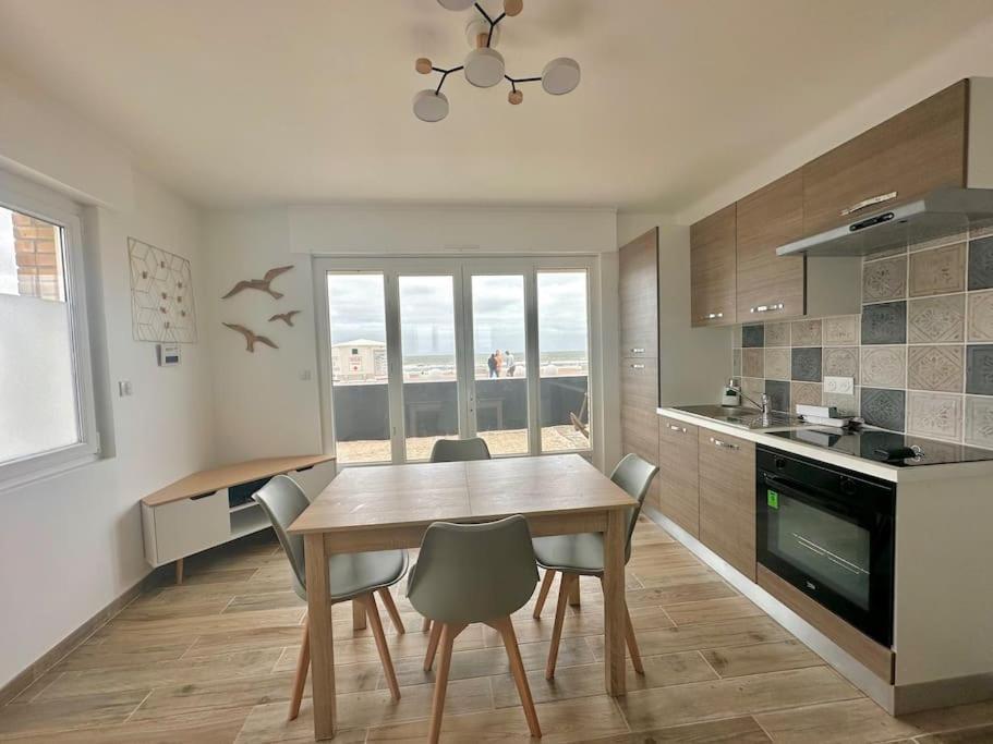 Face A La Mer, Appartement Rdc Bray Dunes Exterior foto